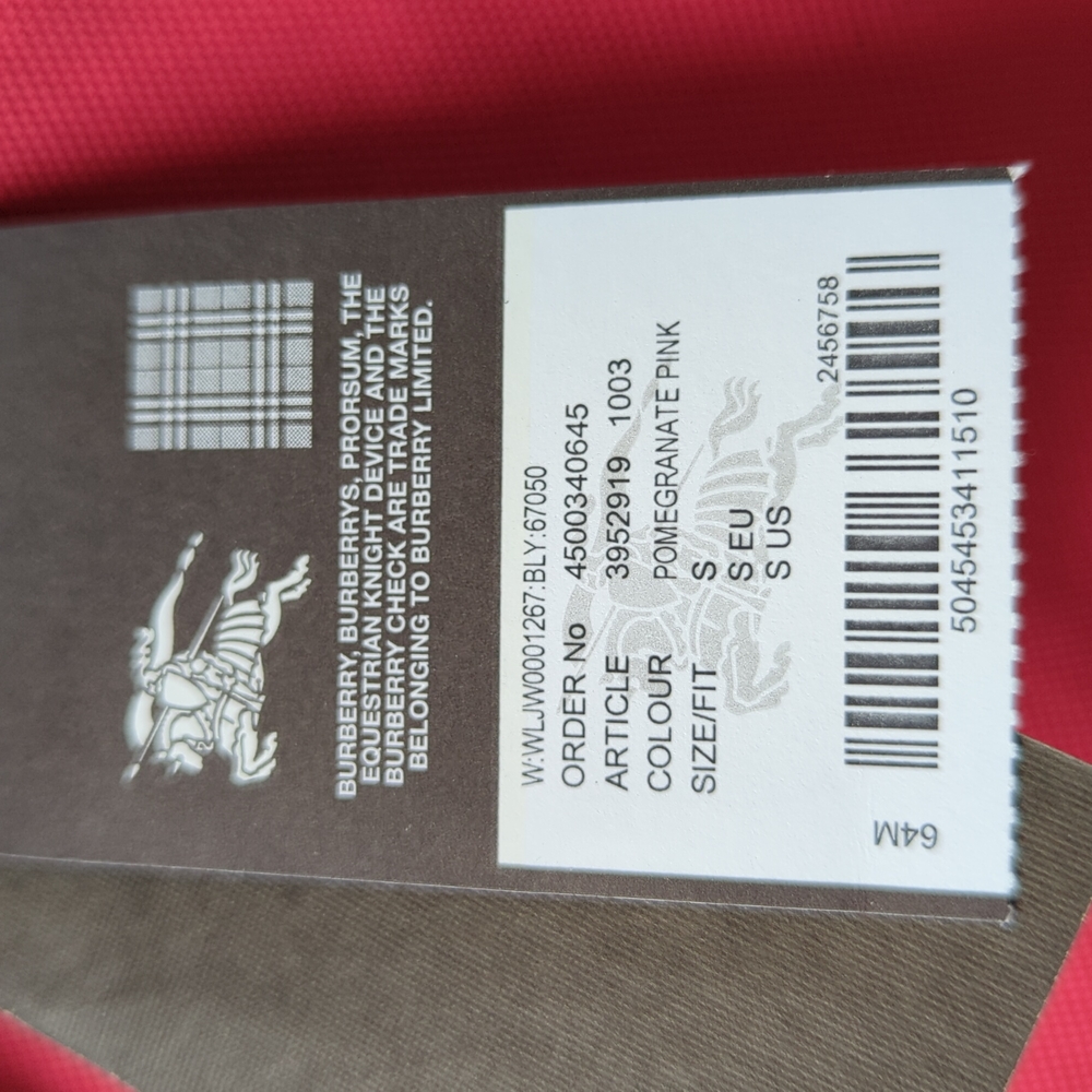 BNWT Burberry polo size S - Picture 3 of 6